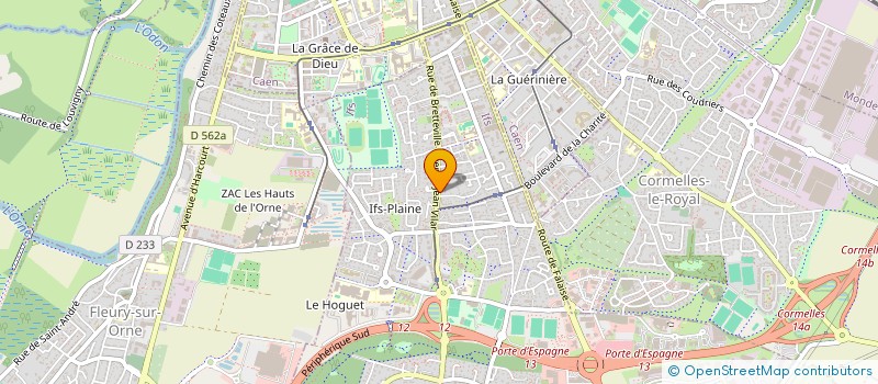 localisation de l'entreprise SCI GILC 3  IFS