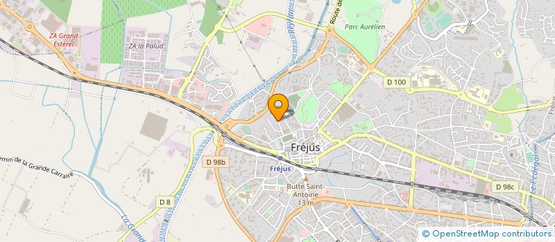 localisation de l'entreprise SCI GILDID à FREJUS