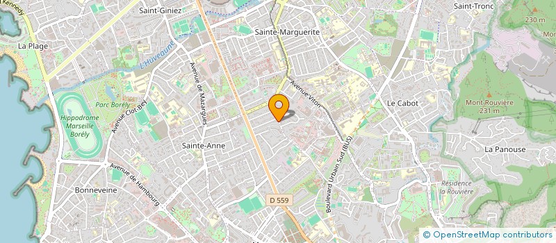 localisation de l'entreprise SCI GILET à MARSEILLE