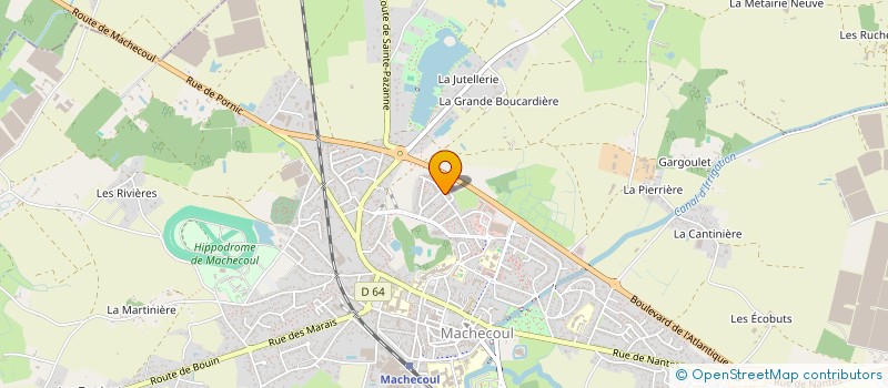 localisation de l'entreprise SCI GILET  MACHECOUL-SAINT-MEME