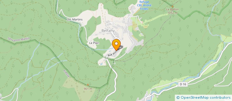 localisation de l'entreprise SCI GILFERA  BELFAHY