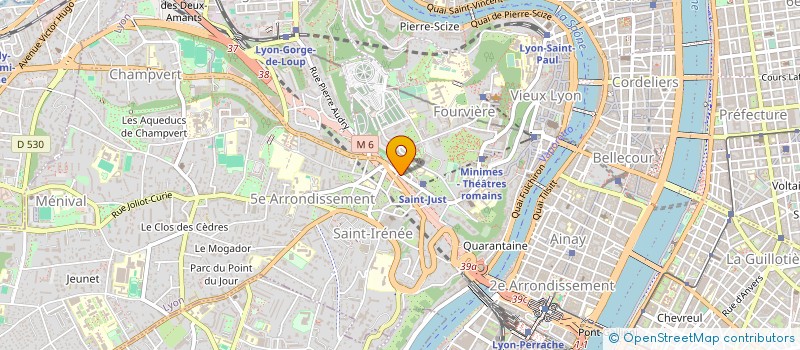 localisation de l'entreprise SCI GILIMMO  LYON