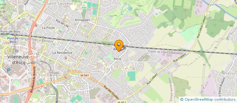 localisation de l'entreprise SCI GILISKA à VILLENEUVE-D'ASCQ