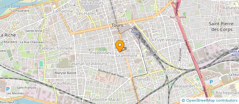 localisation de l'entreprise SCI GILLARIVE à TOURS
