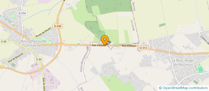 localisation de l'entreprise SCI GILLES  BOSROUMOIS