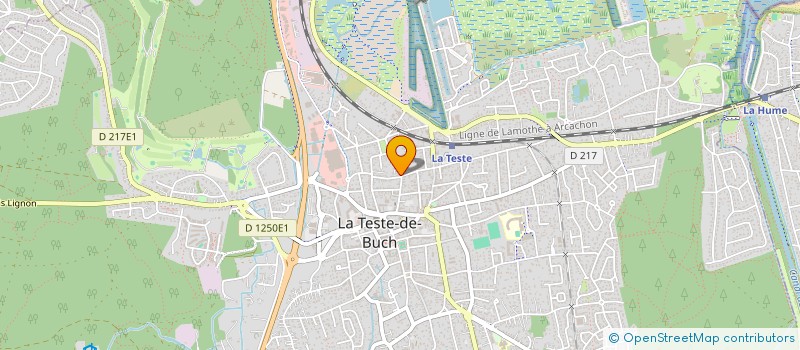 localisation de l'entreprise SCI GILLES  LA TESTE-DE-BUCH