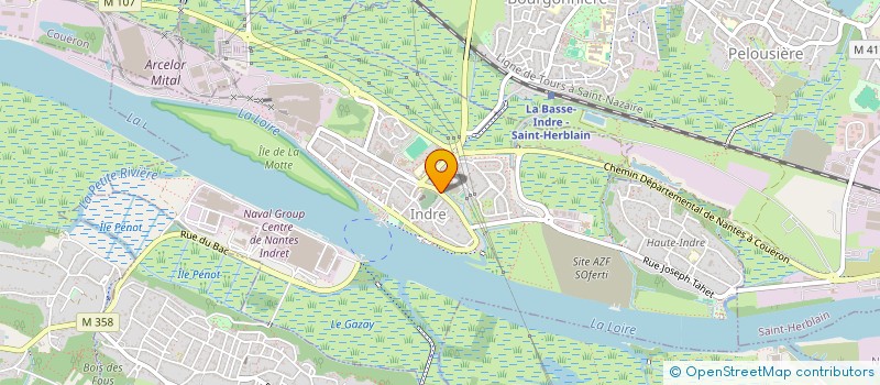 localisation de l'entreprise SCI GILLES COTTO  INDRE