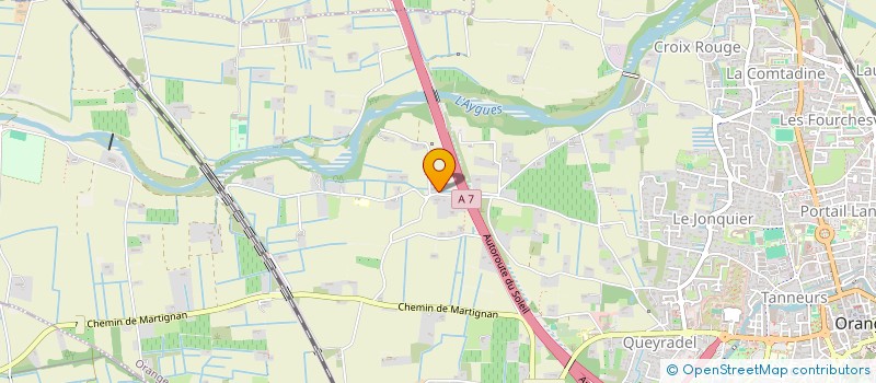 localisation de l'entreprise SCI GILLES II  ORANGE