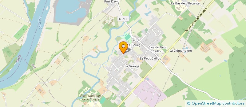 localisation de l'entreprise SCI GILLET  DRY