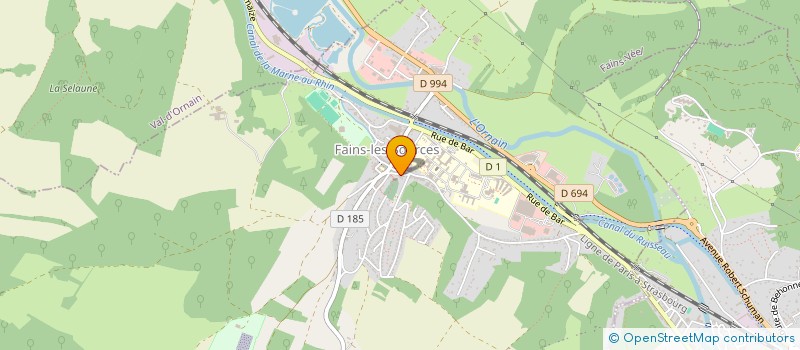 localisation de l'entreprise SCI GILLET à FAINS-VEEL