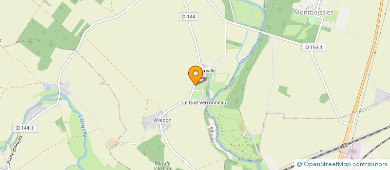 localisation de l'entreprise SCI GILLOT à ALLUYES