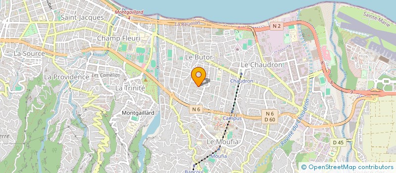 localisation de l'entreprise SCI GILLOT à SAINT-DENIS