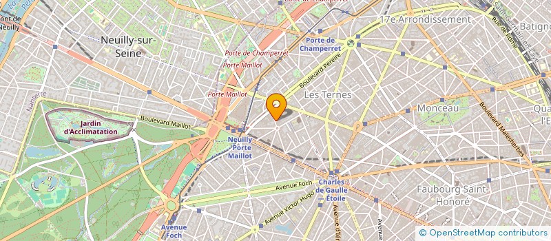 localisation de l'entreprise SCI GILMAR IMOBILIERE  PARIS