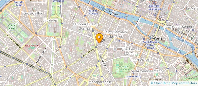 localisation de l'entreprise SCI GILMERI  PARIS 07