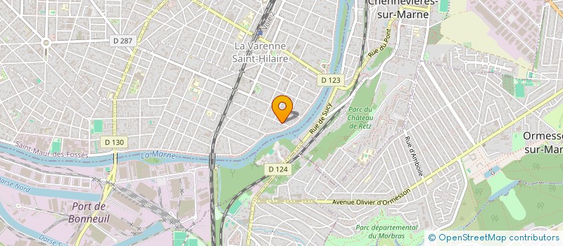 localisation de l'entreprise SCI GILMO II à SAINT-MAUR-DES-FOSSES