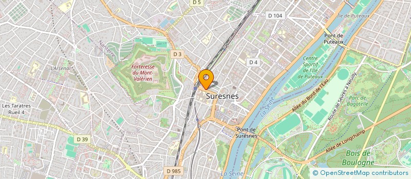 localisation de l'entreprise SCI GILSARGIL  SURESNES