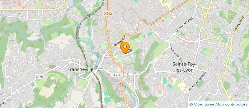 localisation de l'entreprise SCI GILSY  FRANCHEVILLE