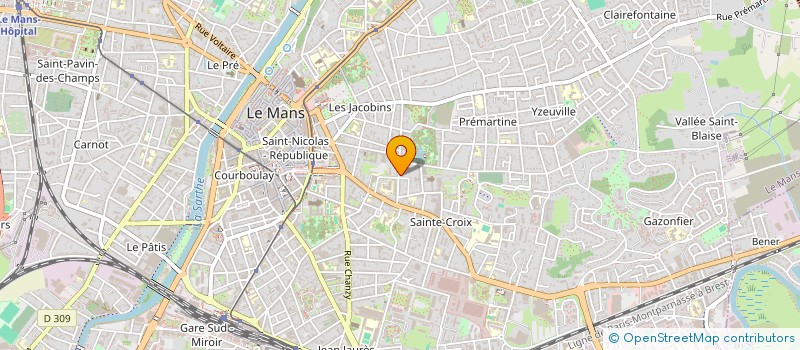 localisation de l'entreprise SCI GILSYDE  CHAVILLE