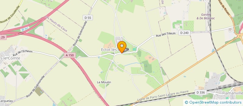 localisation de l'entreprise SCI GILYANI  ECTOT-LES-BAONS