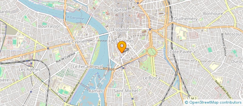 localisation de l'entreprise SCI GIM DUPART à TOULOUSE