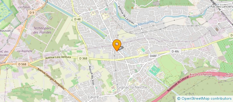 localisation de l'entreprise SCI GIMA à GIGNAC-LA-NERTHE