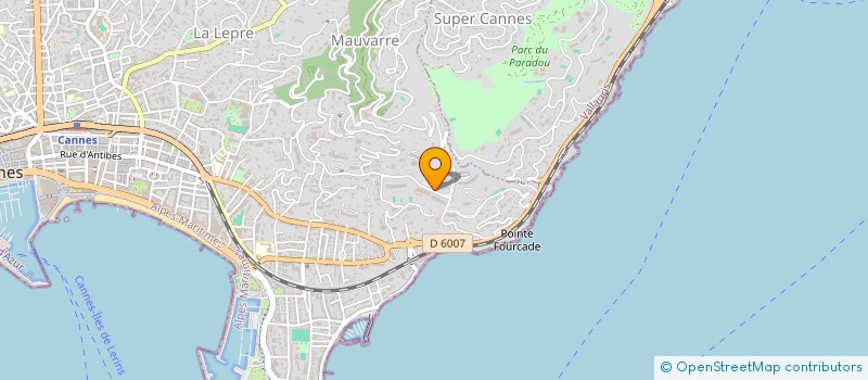 localisation de l'entreprise SCI GIMAC à CANNES