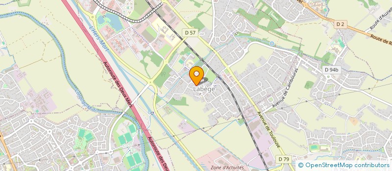 localisation de l'entreprise SCI GIMI  LABEGE