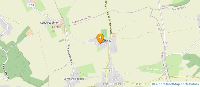 localisation de l'entreprise SCI GIMMO  FRESNE-LE-PLAN