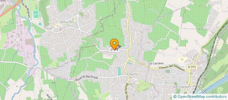 localisation de l'entreprise SCI GIMO  CHARLY