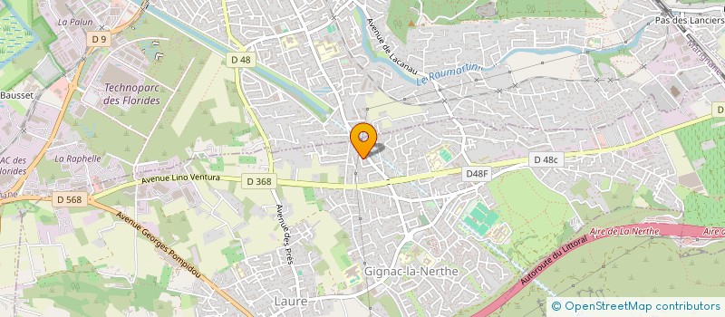 localisation de l'entreprise SCI GIMO à GIGNAC-LA-NERTHE