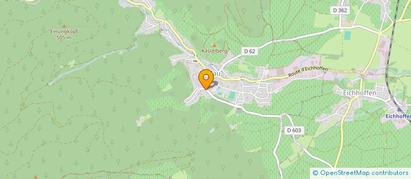 localisation de l'entreprise SCI GIMO  ANDLAU