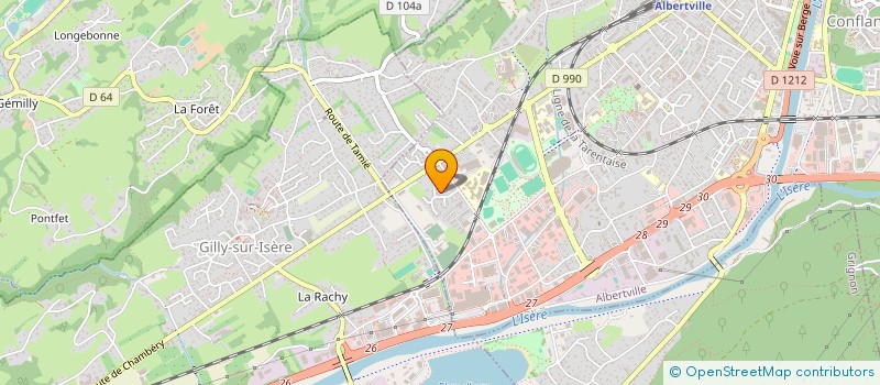 localisation de l'entreprise SCI GIMPRI  PALLUD