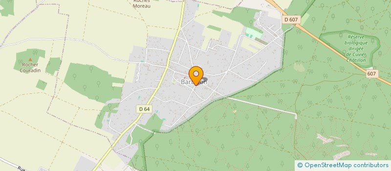 localisation de l'entreprise SCI GIMULE  BARBIZON