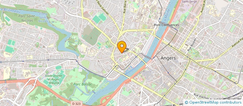 localisation de l'entreprise SCI GIMY à ANGERS