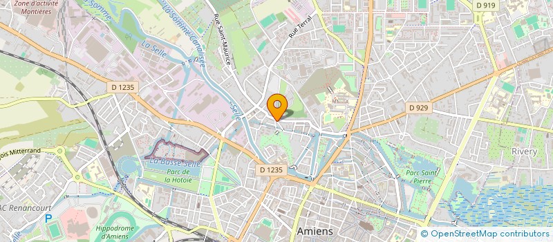 localisation de l'entreprise SCI GIN-O-DILE à AMIENS