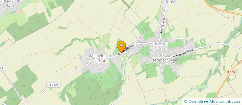 localisation de l'entreprise SCI GINA  MICHELBACH-LE-HAUT