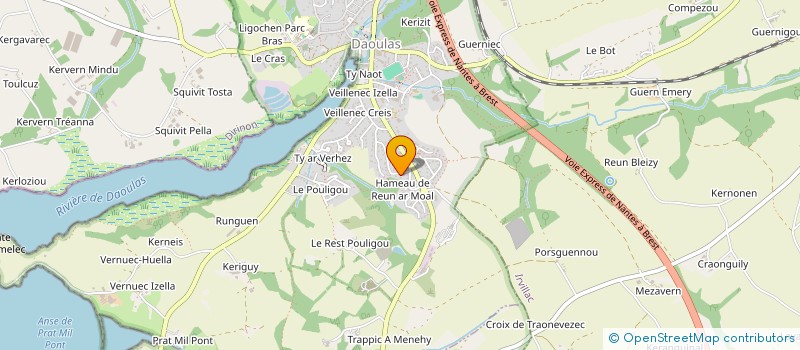 localisation de l'entreprise SCI GINALA ZELKOVA  DAOULAS