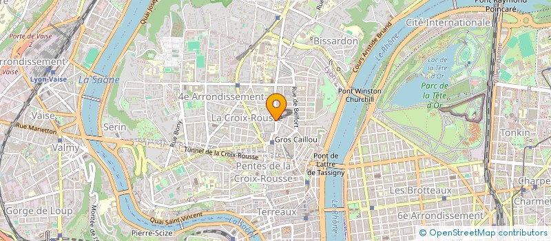 localisation de l'entreprise SCI GINGO  LYON