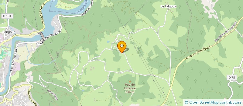 localisation de l'entreprise SCI GINIBRIERE  HAUTEFAGE