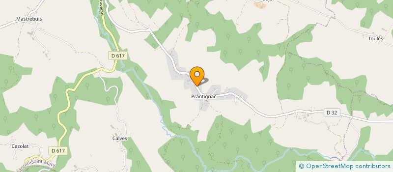 localisation de l'entreprise SCI GINIMMO à SAINT-MAMET-LA-SALVETAT