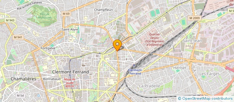 localisation de l'entreprise SCI GINKGO  CLERMONT-FERRAND