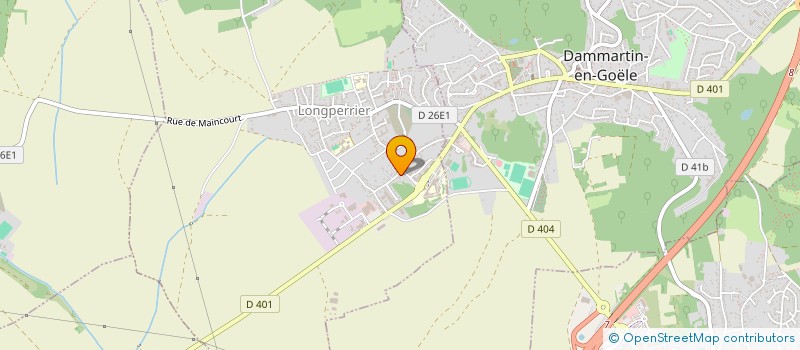 localisation de l'entreprise SCI GINKGO  LONGPERRIER