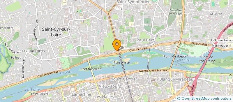 localisation de l'entreprise SCI GINKGO BILOBA  TOURS