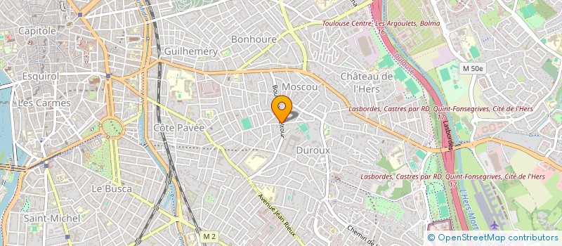 localisation de l'entreprise SCI GINO à TOULOUSE