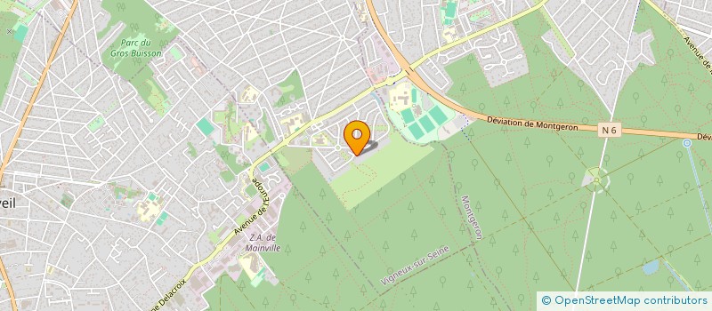 localisation de l'entreprise SCI GINOCA à VIGNEUX-SUR-SEINE