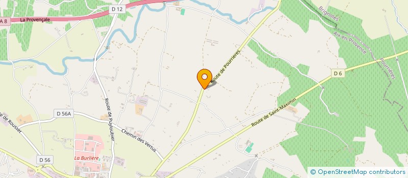 localisation de l'entreprise SCI GIO.V  TRETS