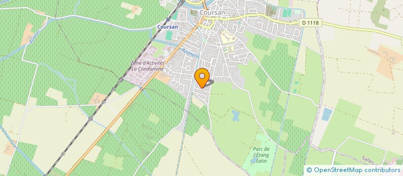 localisation de l'entreprise SCI GIOIA  COURSAN
