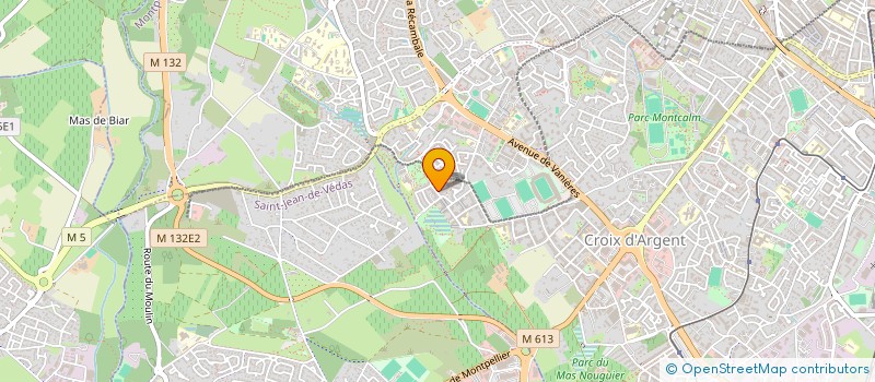 localisation de l'entreprise SCI GIOIA ET GILLES à MONTPELLIER