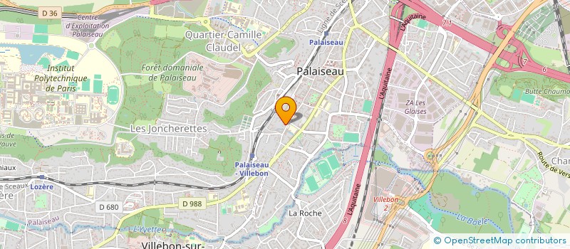 localisation de l'entreprise SCI GIORDA à PALAISEAU