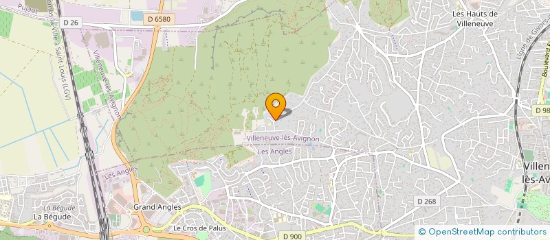 localisation de l'entreprise SCI GIORDANI  VILLENEUVE-LES-AVIGNON